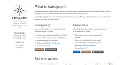 Desktop Screenshot of kartograph.org