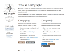 Tablet Screenshot of kartograph.org